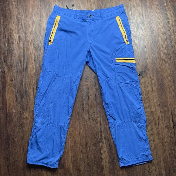 REI x Outdoor Afro Trail Cargo Hiking Pants Performance Blue Size 40x30